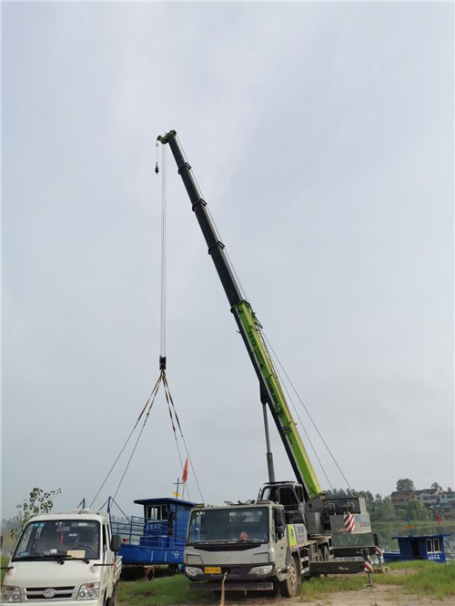 澄城县桥梁建设吊装案例