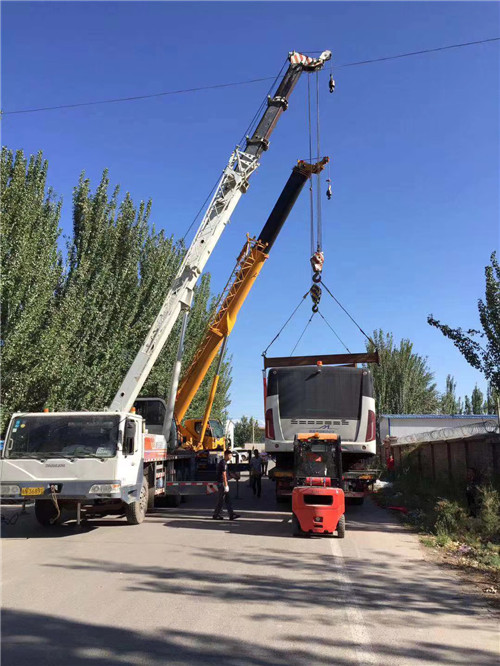 澄城县港口集装箱搬运案例